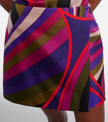 Falda envolvente Iride de seda | Pucci