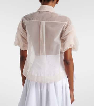 Hemd aus Tüll | Simone Rocha