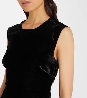 Robe Svetlana en velours | Veronica Beard