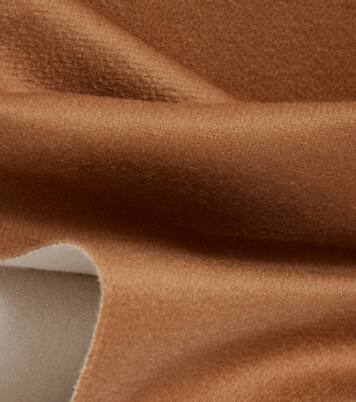 Fringed cashmere scarf | Prada