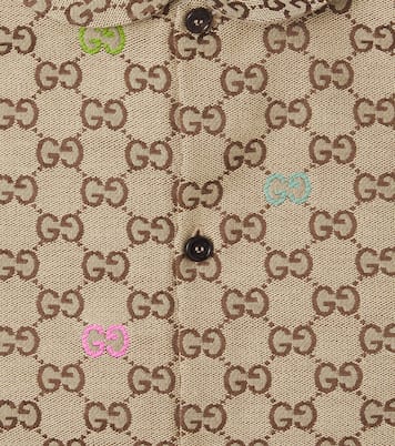 Abito in misto cotone GG | Gucci Kids