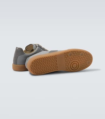 Sneakers Replica in suede con pelle | Maison Margiela