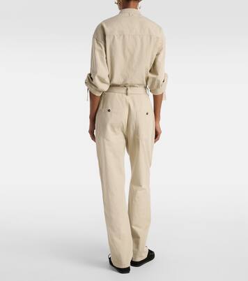 Combi-pantalon Nessime en coton et lin | Marant Etoile