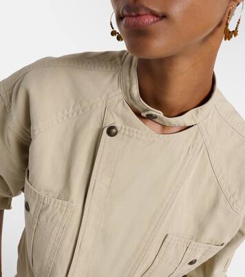 Combi-pantalon Nessime en coton et lin | Marant Etoile