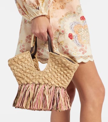 Tote Bag Goldentime Small aus Raffiabast | Zimmermann
