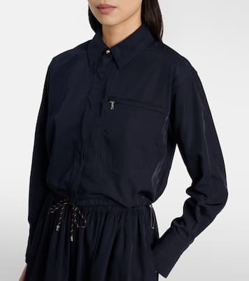 Wilfred technical taffeta shirt | Veronica Beard