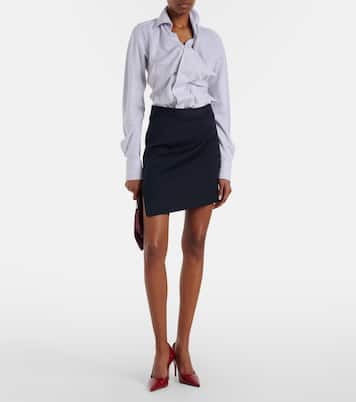 Striped cotton-blend poplin shirt | Vivienne Westwood