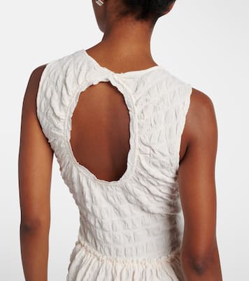 White Label Zoira shirred maxi dress | Proenza Schouler