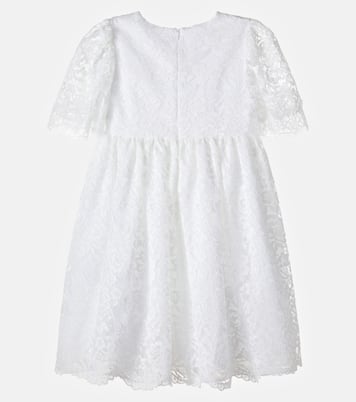 Bow-detail lace dress | Patachou