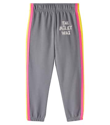 Pantalon de survêtement brodé en coton | Mini Rodini