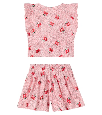 Set Jardinzinho aus Top und Shorts aus Baumwolle | Fábula