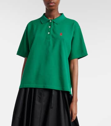 Polohemd aus Baumwoll-Piqué | Prada