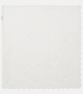 Embroidered silk, wool and cotton-blend scarf | Magda Butrym