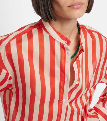 Camicia Duetto in voile di cotone a righe | Eres