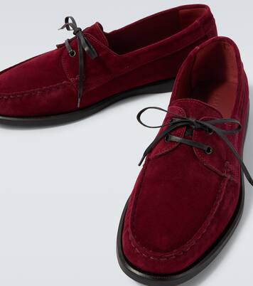 Segelschuhe City Moc aus Veloursleder | Saman Amel
