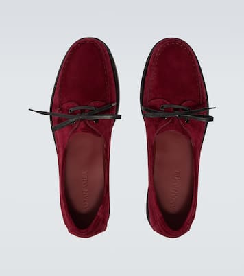 Segelschuhe City Moc aus Veloursleder | Saman Amel