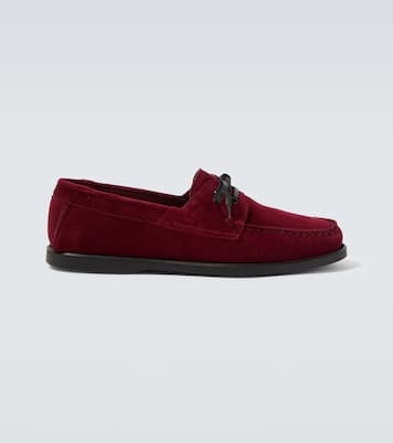 Segelschuhe City Moc aus Veloursleder | Saman Amel