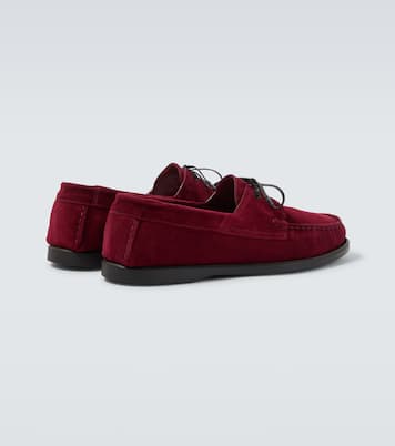 Segelschuhe City Moc aus Veloursleder | Saman Amel