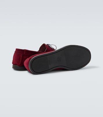 Segelschuhe City Moc aus Veloursleder | Saman Amel