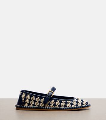 La Cruisette crochet Mary Jane flats | Valentino Garavani