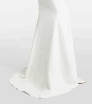 Robe Millie aus Crêpe | Safiyaa