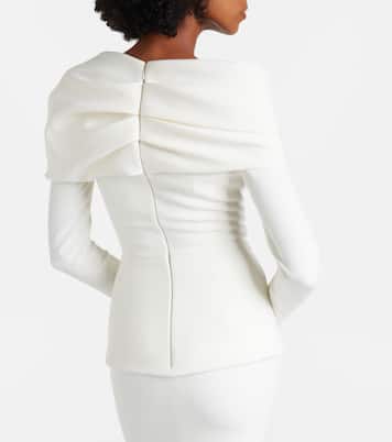 Robe Millie aus Crêpe | Safiyaa