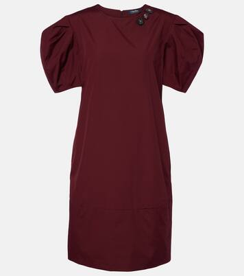 Puff-sleeve cotton poplin minidress | 'S Max Mara