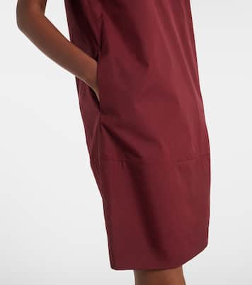Puff-sleeve cotton poplin minidress | 'S Max Mara