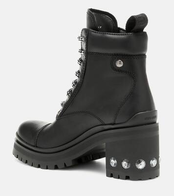 Bottines en cuir | Miu Miu