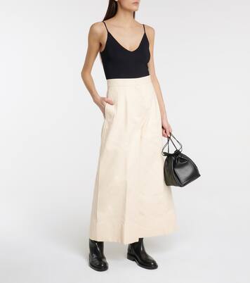 Pantalones de gabardina de algodón | Jil Sander