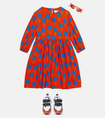 Robe imprimée en crêpe | Stella McCartney Kids