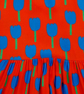 Robe imprimée en crêpe | Stella McCartney Kids