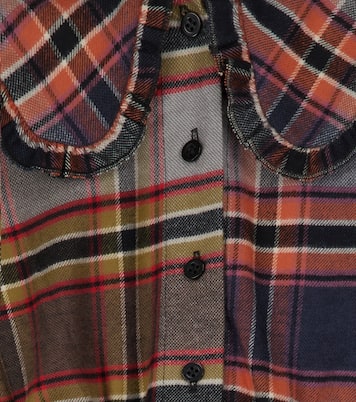 Robe à carreaux en coton | Paade Mode