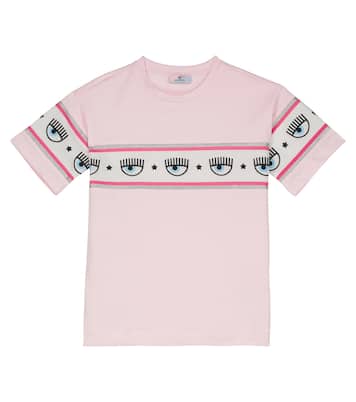 x Chiara Ferragni printed cotton T-shirt | Monnalisa