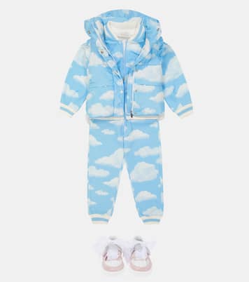 Printed puffer vest | Monnalisa