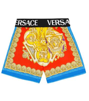 Baby Barocco Goddess shorts | Versace Kids