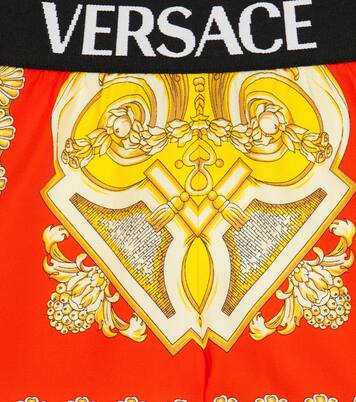 Baby Barocco Goddess shorts | Versace Kids