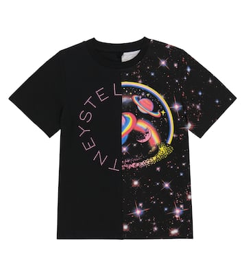 Printed cotton jersey T-shirt | Stella McCartney Kids