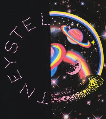 Printed cotton jersey T-shirt | Stella McCartney Kids