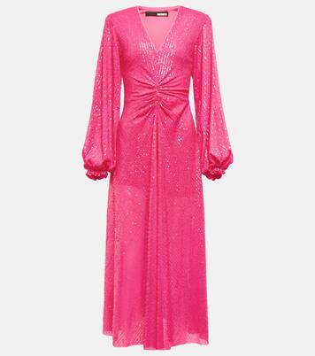 Robe midi à sequins | Rotate