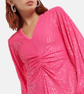 Robe midi à sequins | Rotate