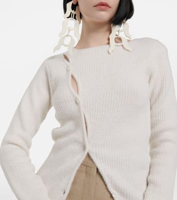 Cardigan La Maille Pau en alpaga mélangé | Jacquemus