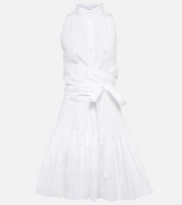 Cotton poplin minidress | Alaïa