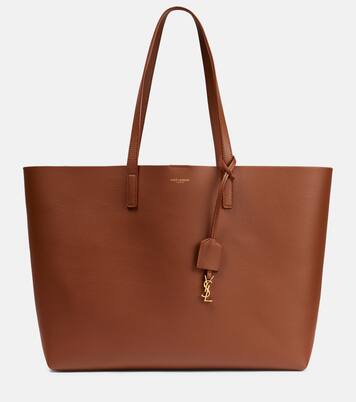 Shopping E/W leather tote bag | Saint Laurent
