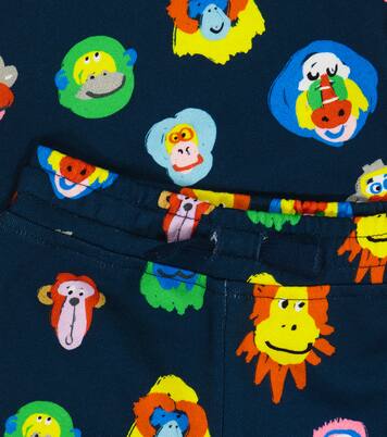 Baby cotton sweatshirt and shorts set | Stella McCartney Kids