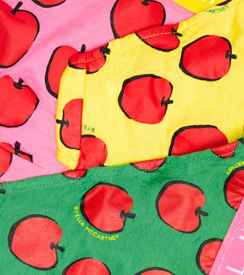 Set of 7 printed cotton briefs | Stella McCartney Kids