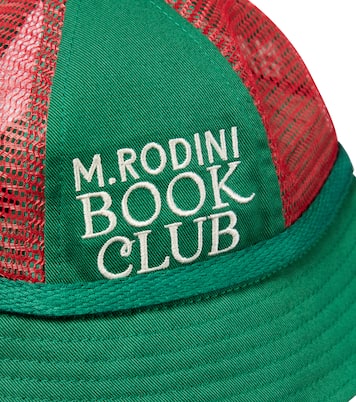 Printed cotton mesh sun hat | Mini Rodini