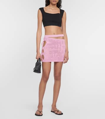 Minirock aus einem Baumwollgemisch | Roberta Einer