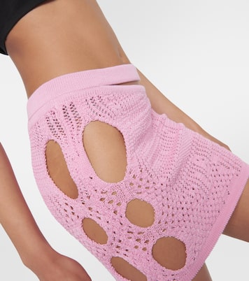 Minirock aus einem Baumwollgemisch | Roberta Einer