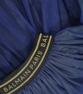 Logo tulle skirt | Balmain Kids